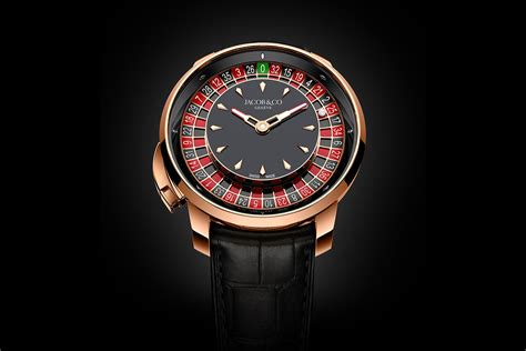 watch with roulette wheel